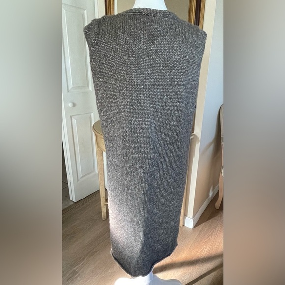 SevenTimesSeven Metallic Knit Sweater Vest - Size M - Picture 2 of 3